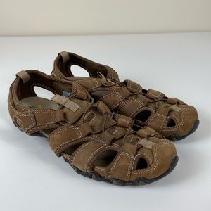 Skechers outdoor lifestyle leather sandals women’s 9